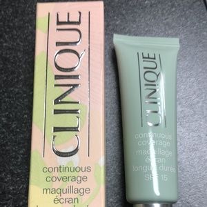 New Clinique Continuous Coverage SPF 15